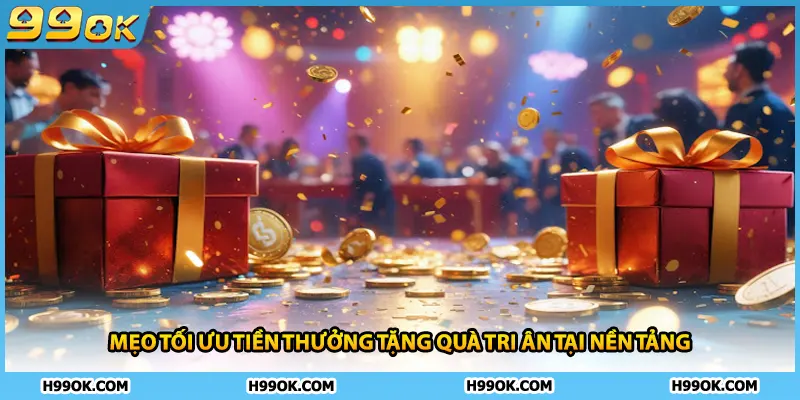 Mẹo tối ưu tiền thưởng tặng quà tri ân tại nền tảng